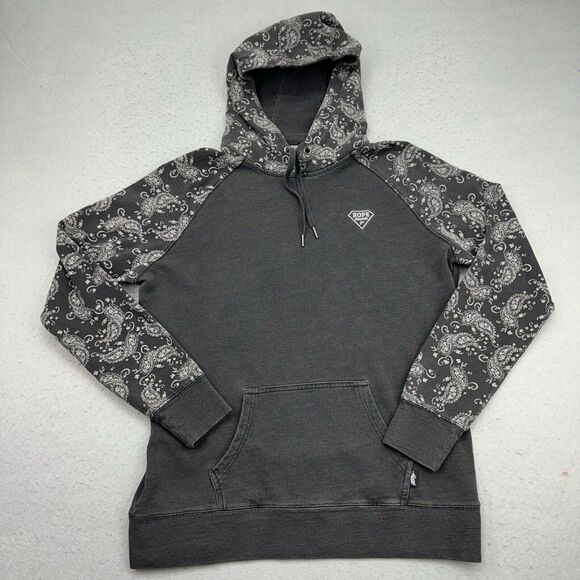 Hooey Gray Paisley Hoodie - Picture 2 of 9